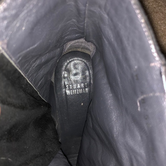 Stuart Weitzman Black Ankle Boots - Picture 6 of 10